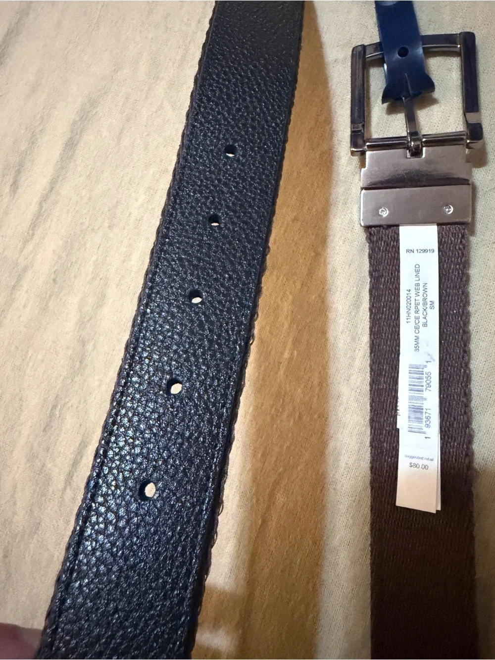 Cole Haan reversible men
